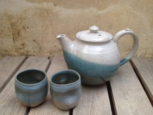 handmade ceramic kettle