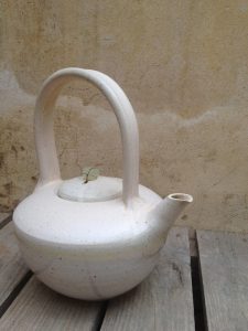 handmade ceramic kettle