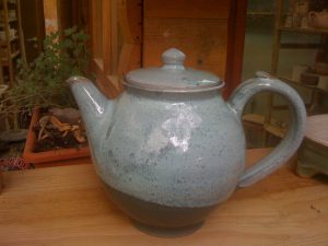 handmade ceramic kettle