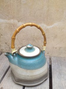 handmade ceramic kettle