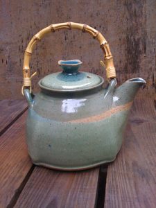 handmade ceramic kettle