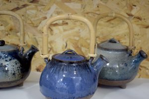 handmade ceramic kettle