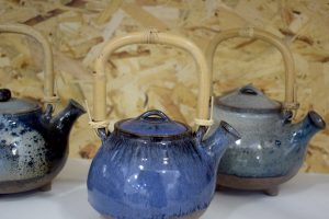 handmade ceramic kettle